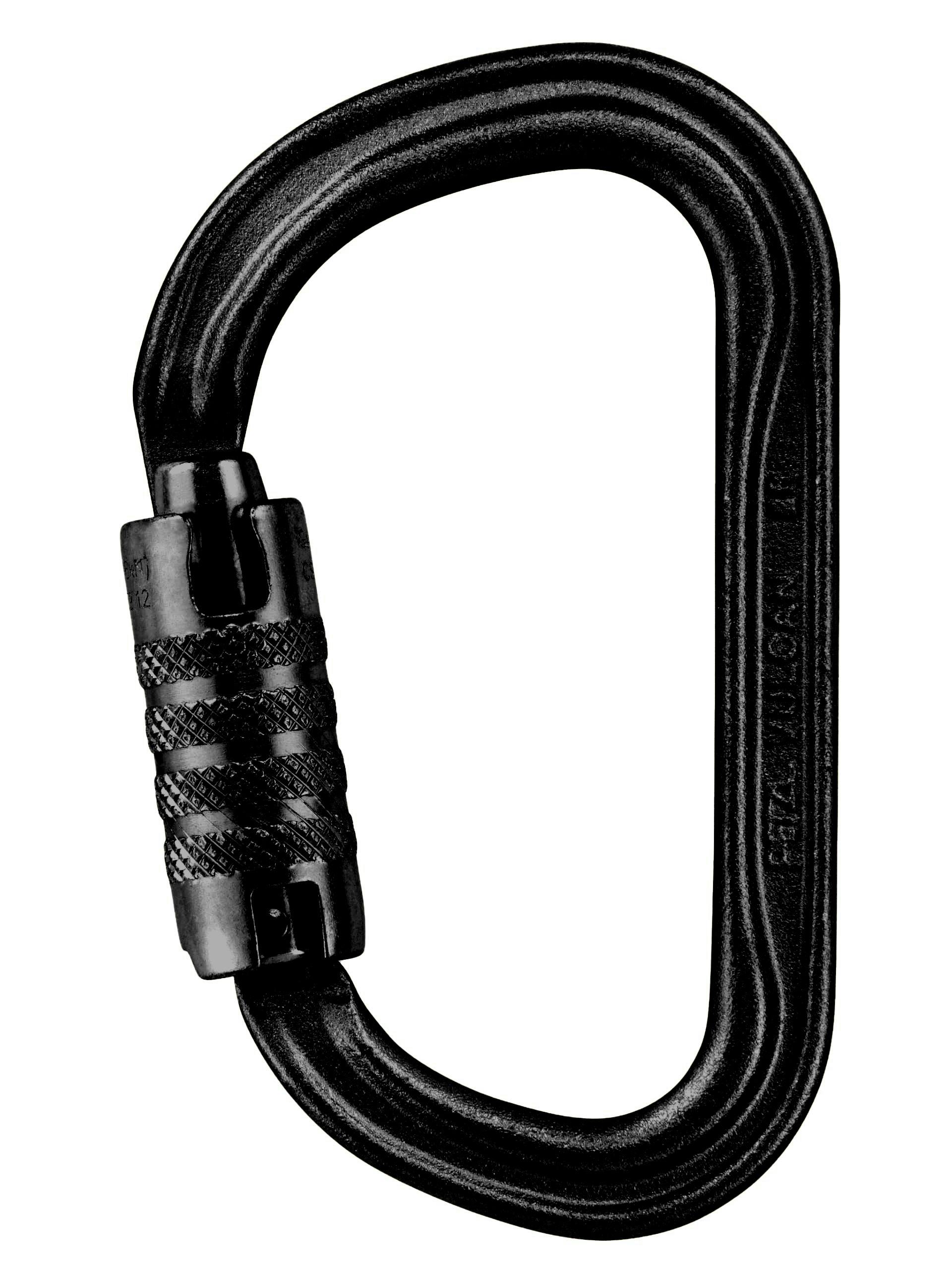 Petzl Vulcan Triact-Lock Black Karabiner-International