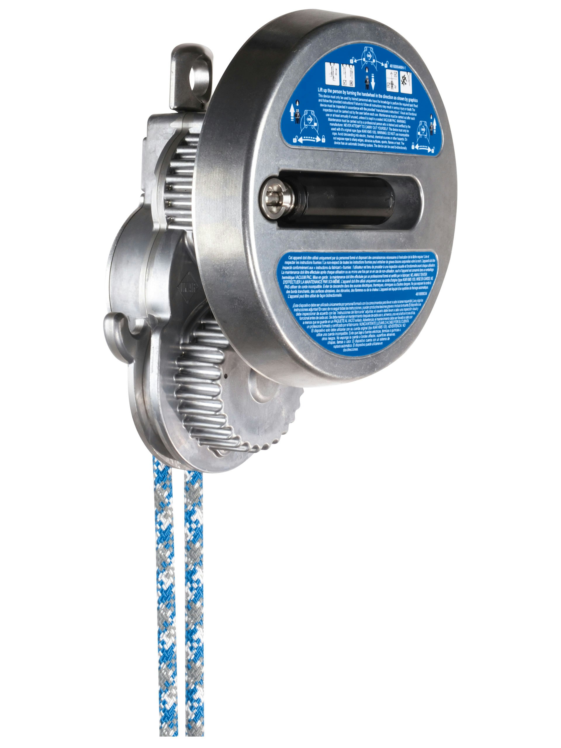 ABS4WH Controlled Descent Device With an Automatic Speed Regulator